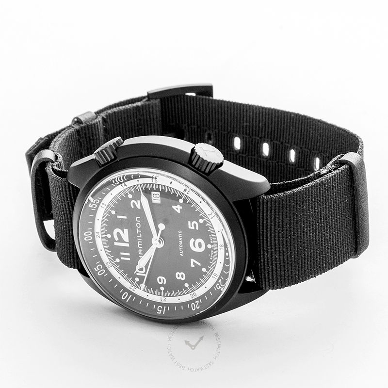Hamilton H80485835 Watch - Khaki Aviation Pilot Pioneer Aluminium Auto (Image 4)