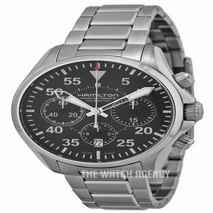 Hamilton H64666135 Watch - Khaki Aviation Khaki Pilot Auto Chrono (Image 9)
