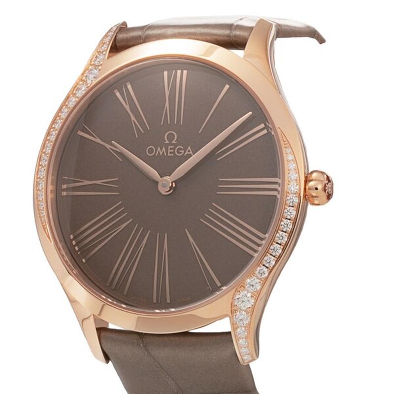 OMEGA 428.58.36.60.13.001 Watch - De Ville Tresor Ladies Leather Strap Parallel Import 5-Year Warranty (Image 2)