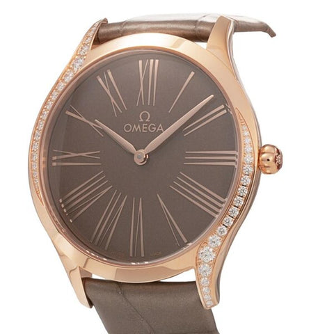 OMEGA 428.58.36.60.13.001 Watch - De Ville Tresor Ladies Leather Strap Parallel Import 5-Year Warranty (Image 2)