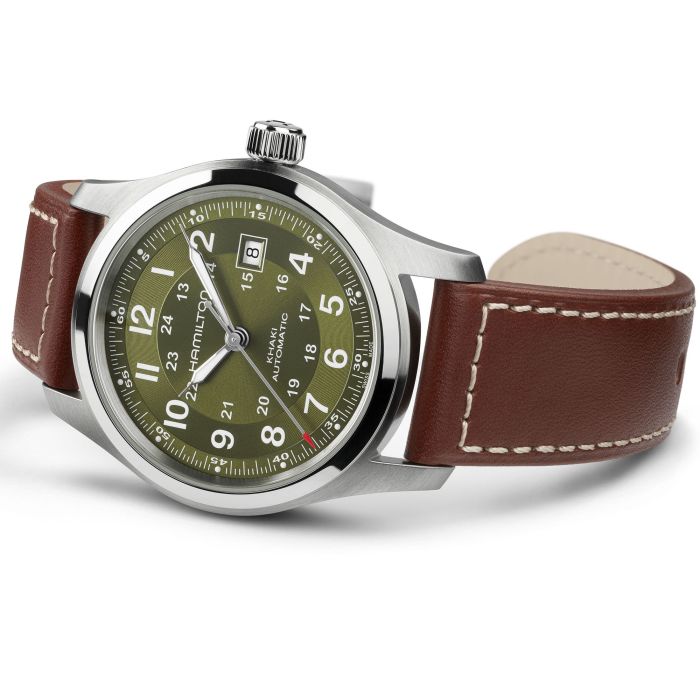 Hamilton H70605560 Watch - Khaki Field Auto 42 mm (Image 3)