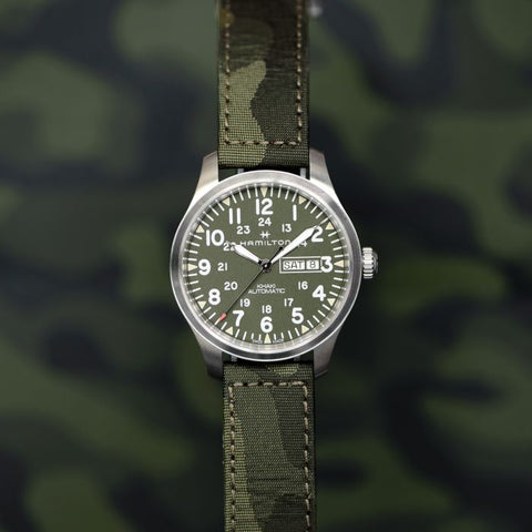 Hamilton H70535061 Watch - Khaki Field Khaki Field Day-Date (Image 9)