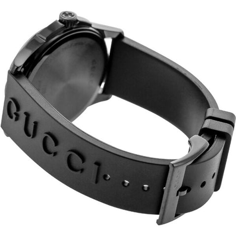 GUCCI G-Timeless 2-Year Warranty YA1264017 Black [Parallel Import]
