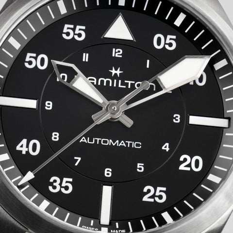 Hamilton H76305130 Watch - Khaki Aviation Pilot Auto 39mm (Image 7)