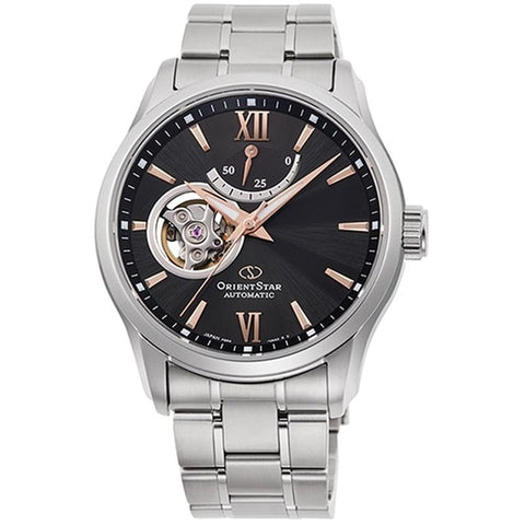 Orient Men's Orient Star Contemporary Semi-Skeleton Automatic Mechanical Stainless Steel Men's Watch RK-AT0009N