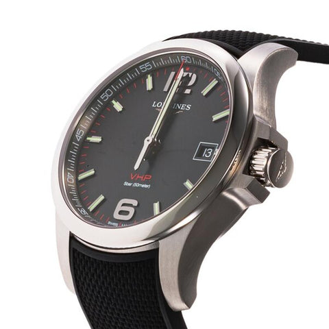 Longines Conquest V.H.P. [Conquest V.H.P.] 2-Year Warranty Black L3.716.4.56.9 [Parallel Import]