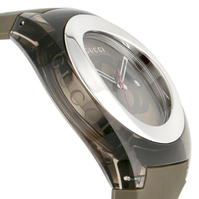 GUCCI YA137106 Watch - Men's Rubber Strap Watch, Parallel Import with 2-Year Warranty (Image 3)