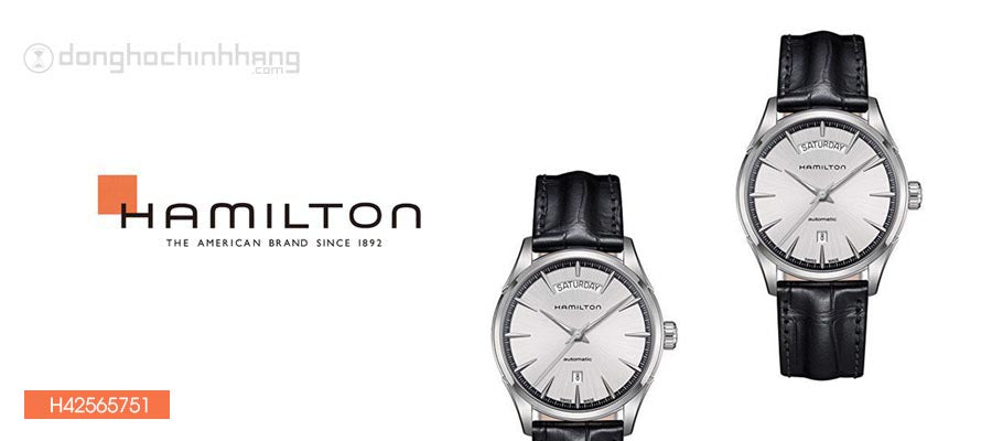 Hamilton H42565751 Watch - Jazzmaster Day Date Auto (Image 10)