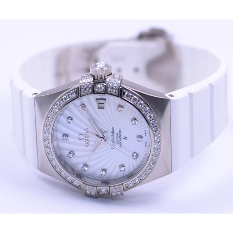 OMEGA 123.57.35.20.55.005 Watch - Constellation Quartz Women's Watch - Elegant Timepiece for Her (Image 3)