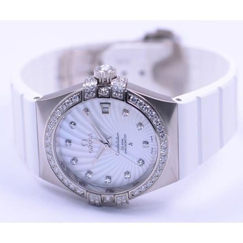 OMEGA 123.57.35.20.55.005 Watch - Constellation Quartz Women's Watch - Elegant Timepiece for Her (Image 3)