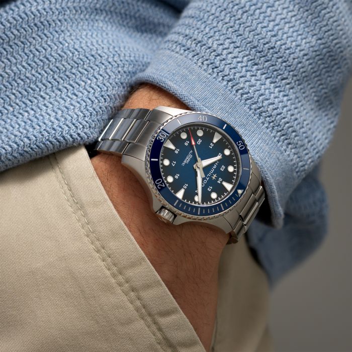 Hamilton H82505140 Watch - Khaki Navy Scuba Auto (Image 6)