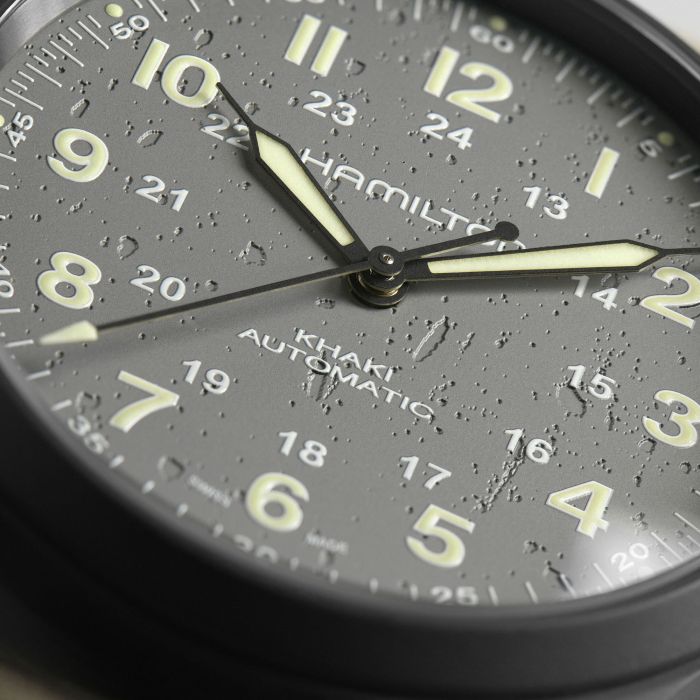 Hamilton H70215880 Watch - Khaki フィールド Titanium Auto (Image 5)