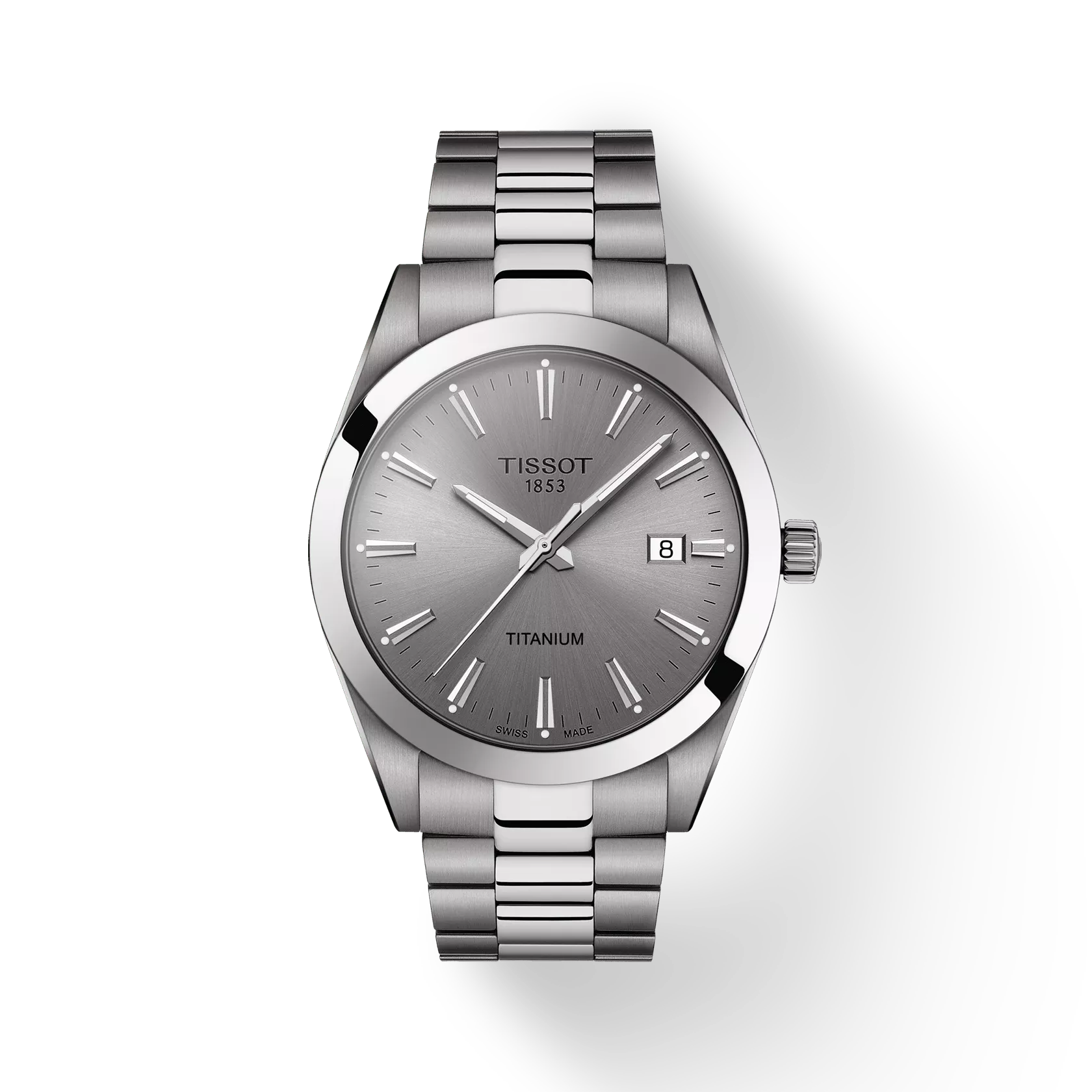 TISSOT T127.410.44.081.00 Watch - Elegant Swiss Quartz Water Resistant Stainless Steel Bracelet Classic Design