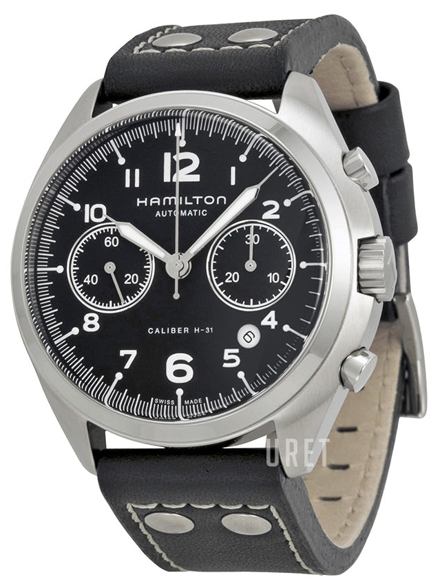 Hamilton H76416735 Watch - Khaki Aviation Khaki Pilot Pioneer Auto Chrono (Image 7)