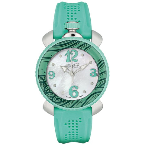 GaGa MILANO 702004 Lady Sports 40MM Green Watch with Dura | IPPO