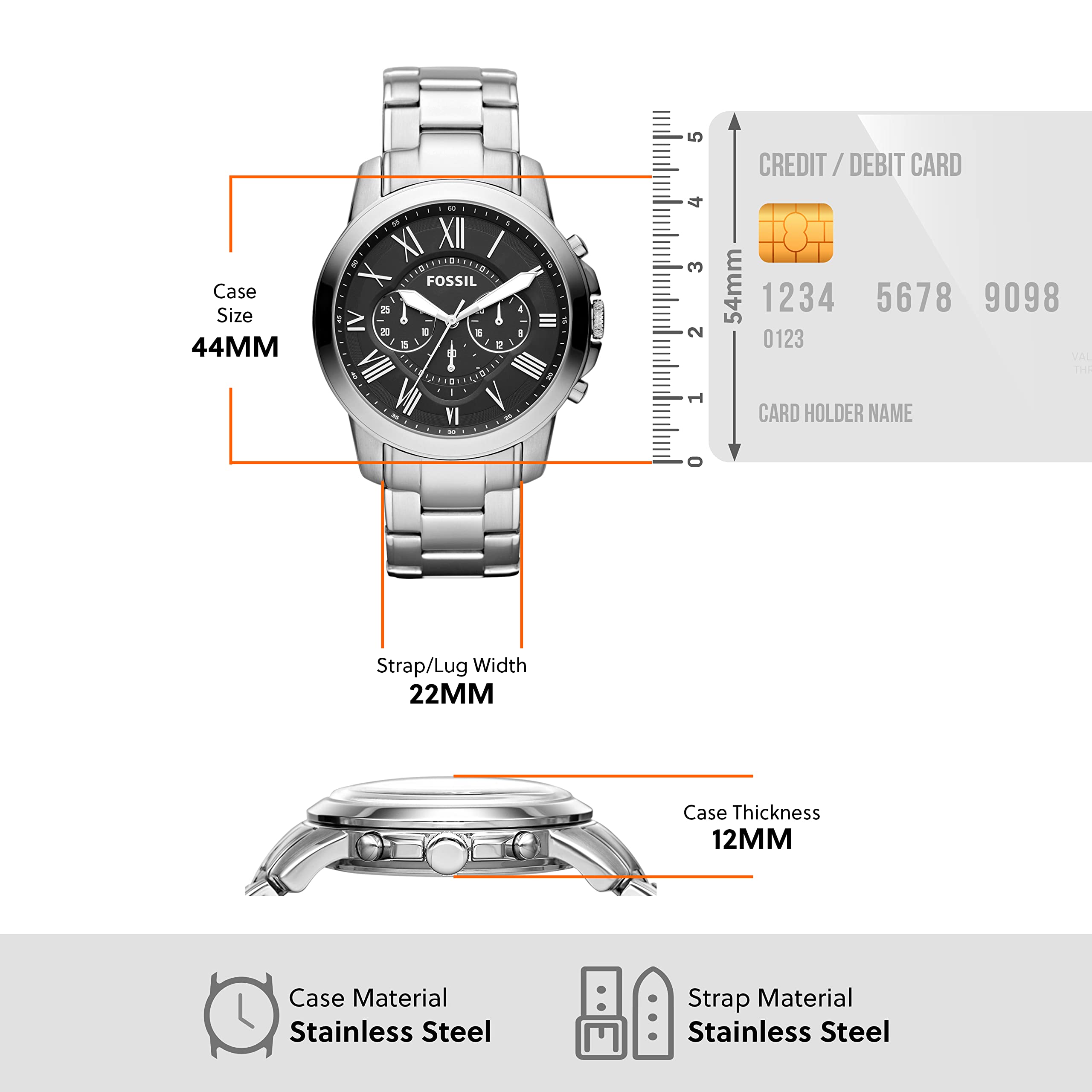 FOSSIL FS4736 WATCH