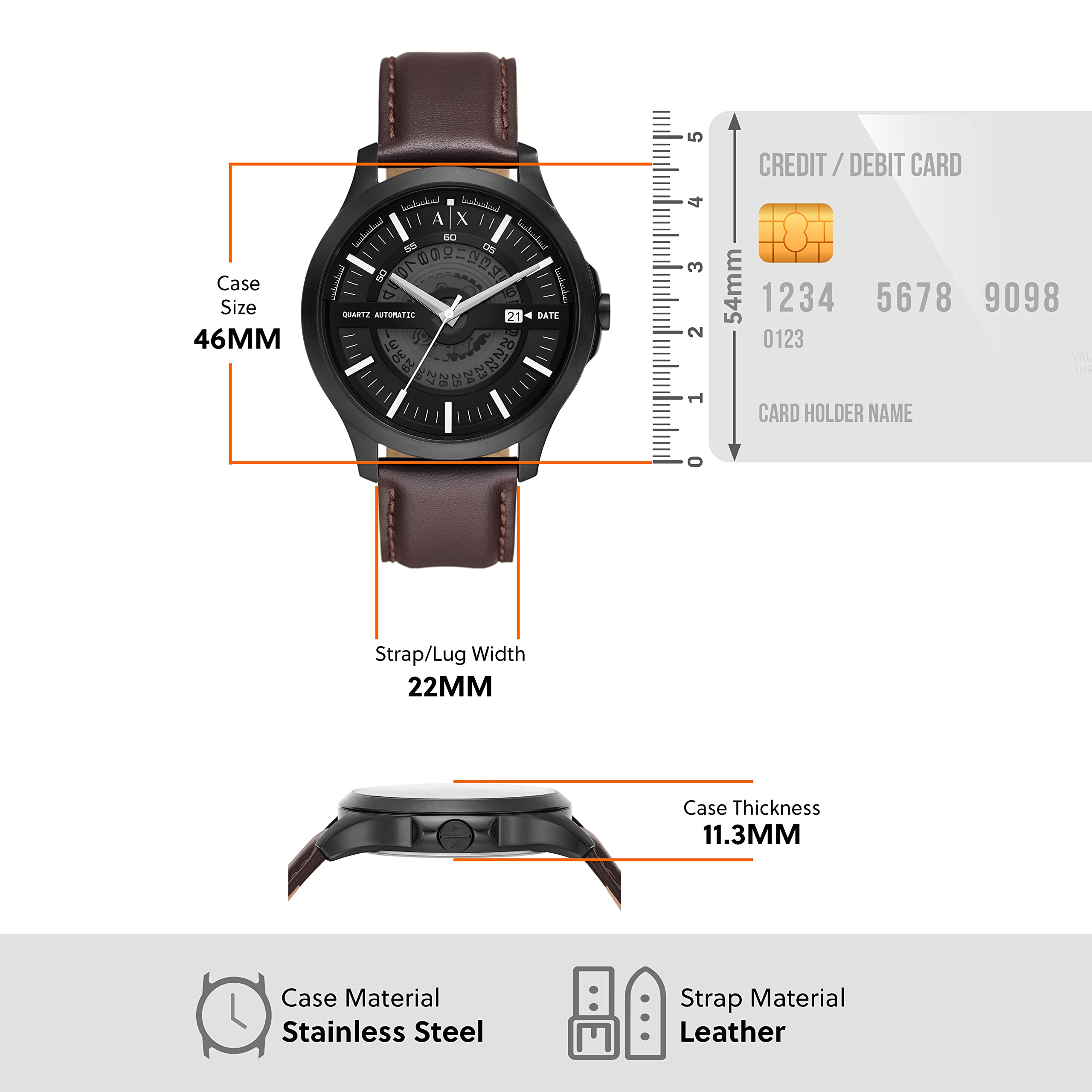 ARMANI EXCHANGE AX2446 WATCH