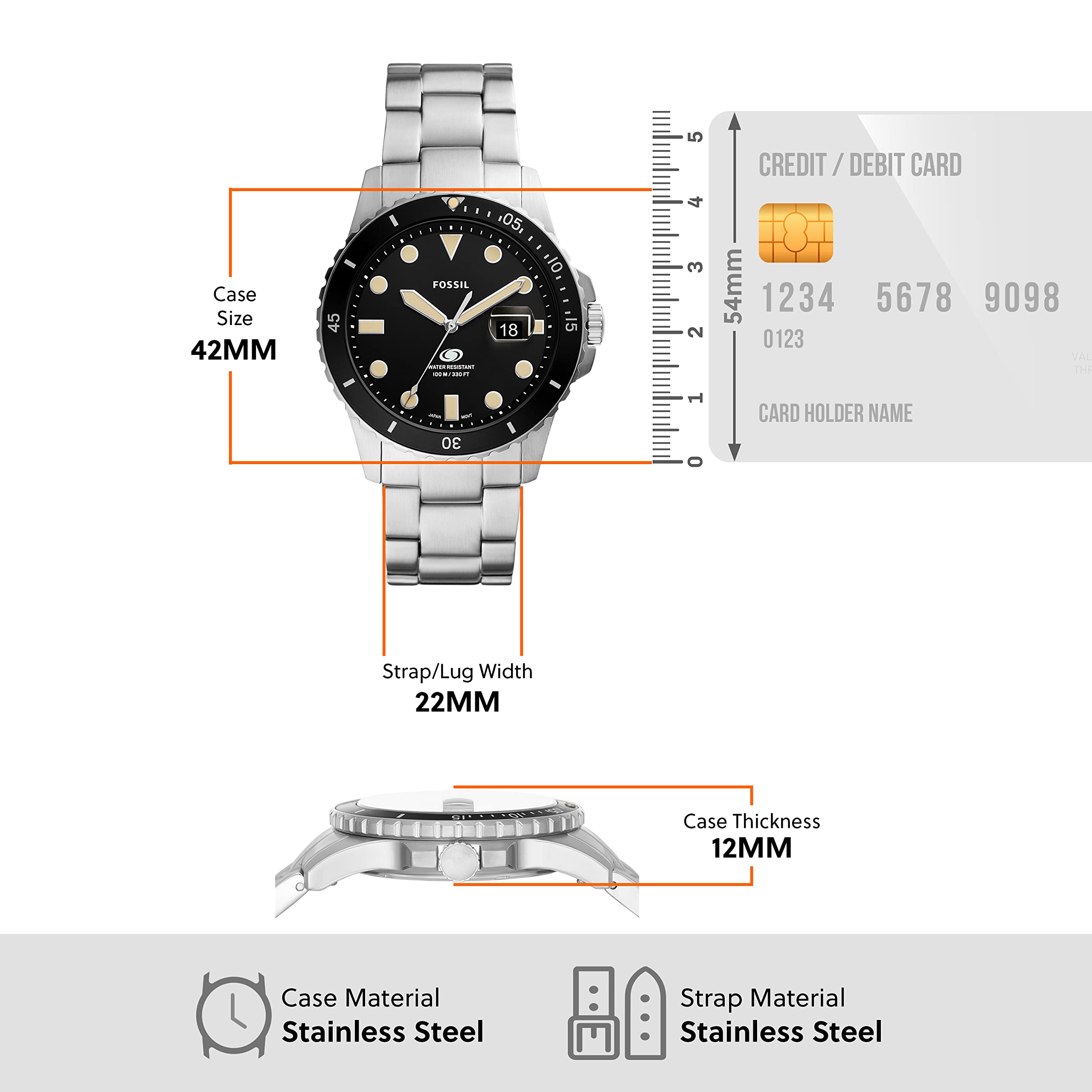 FOSSIL FS5952 WATCH