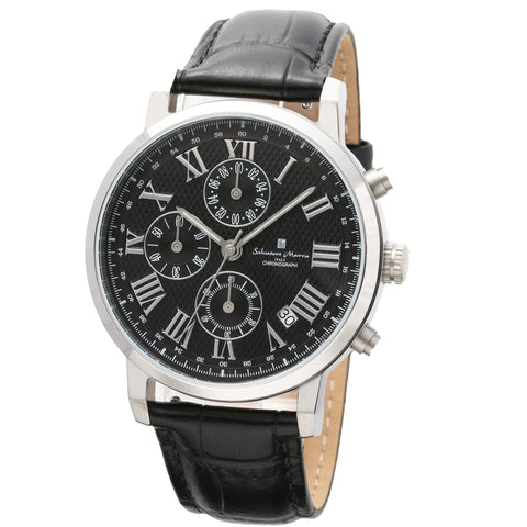 SALVATORE MARRA SM22103-SSBK WATCH