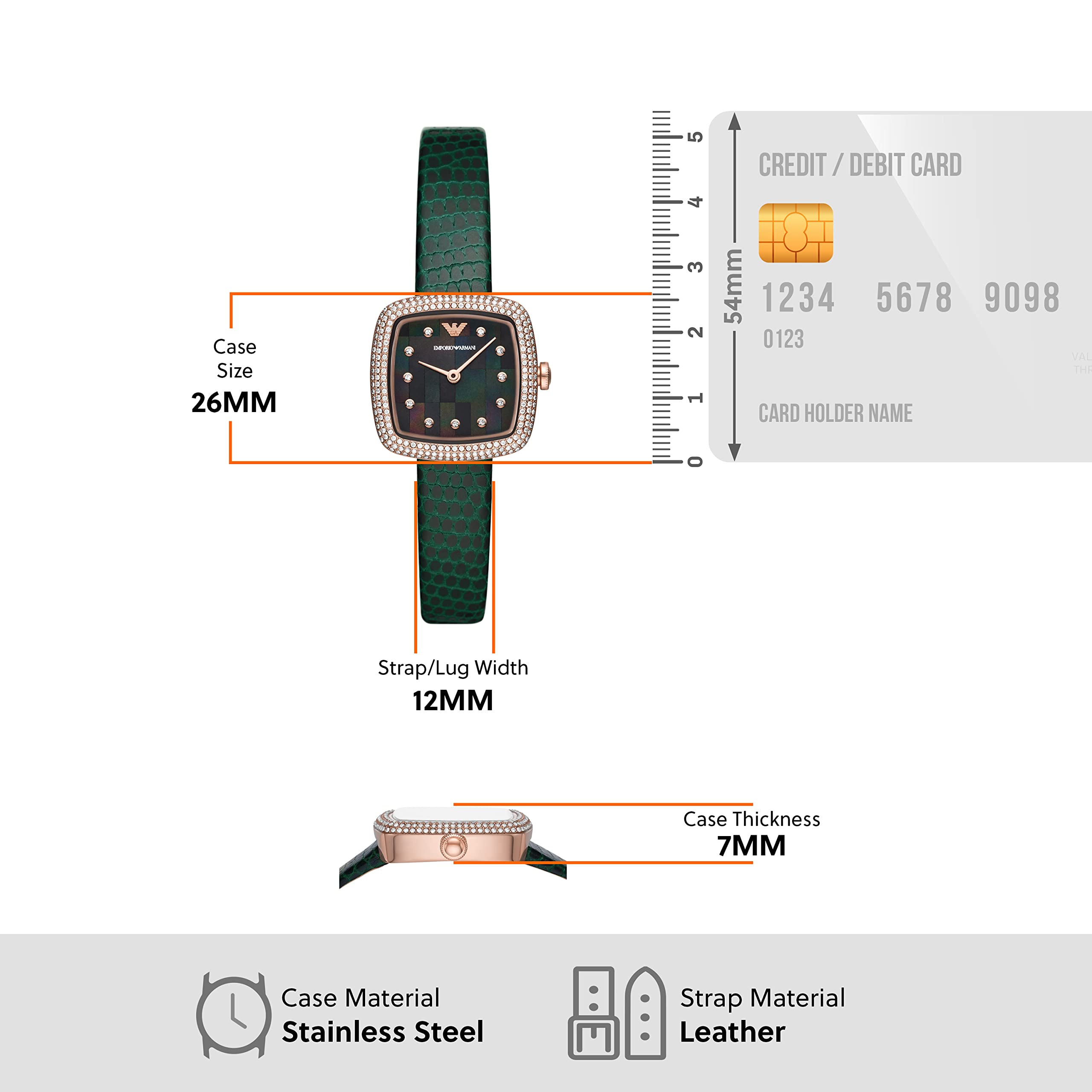 EMPORIO ARMANI AR11497 WATCH