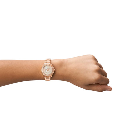 FOSSIL Stella ES5136 Rose Gold Women's Quartz Watch