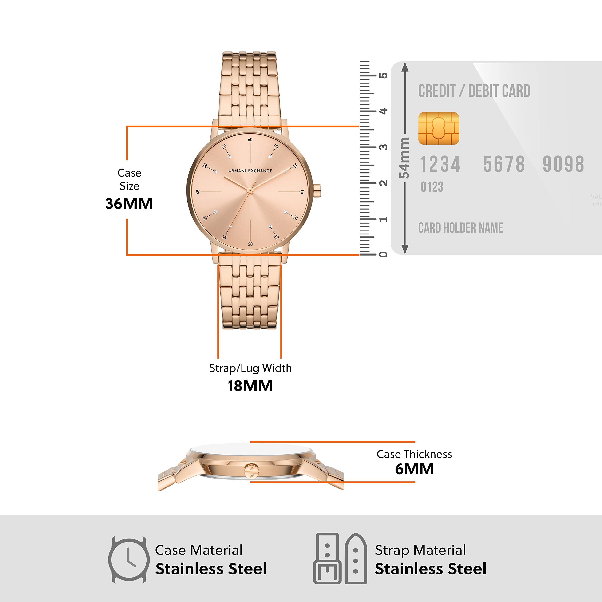 ARMANI EXCHANGE AX5581 WATCH