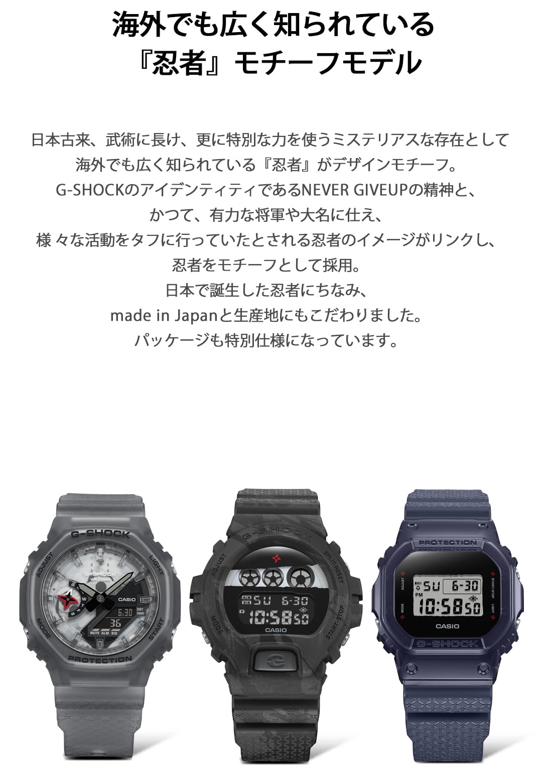 CASIO DW-6900NNJ-1JR G-SHOCK WATCH