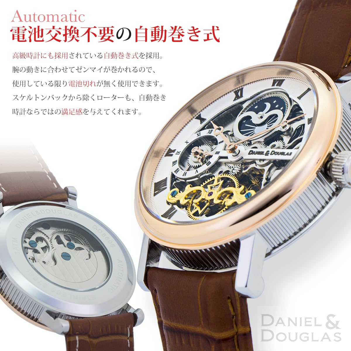 DANIEL AND DOUGLAS DD8806-SV WATCH