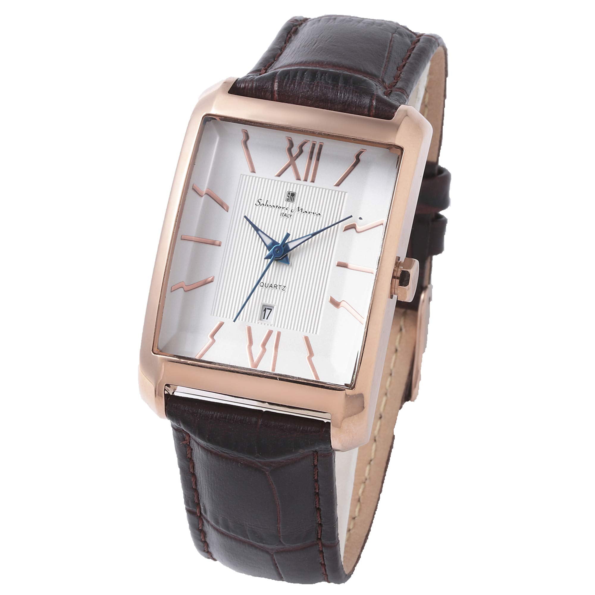 SALVATORE MARRA SM21101-PGWH WATCH