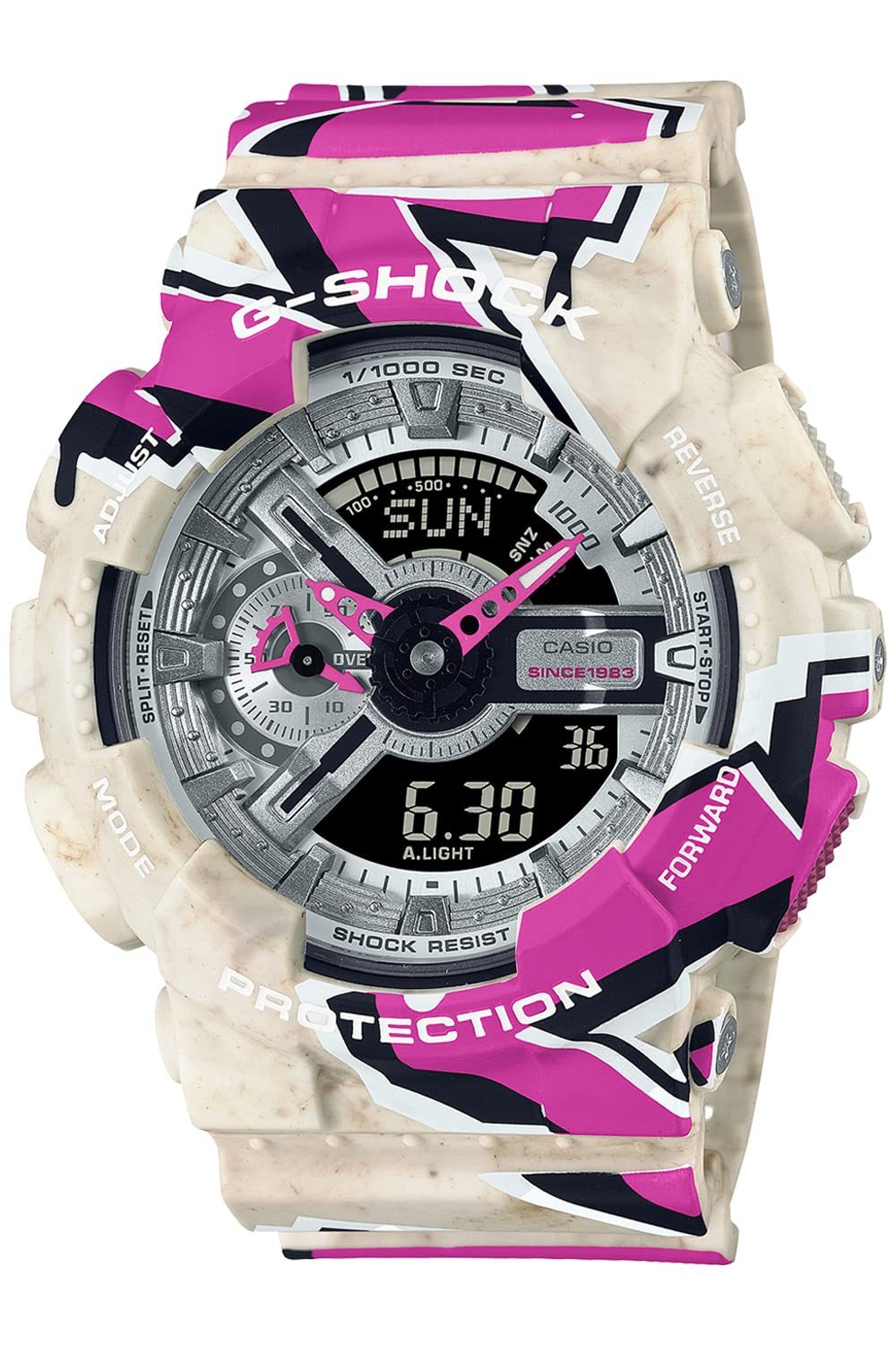 CASIO GA-110SS-1AJR G-SHOCK WATCH