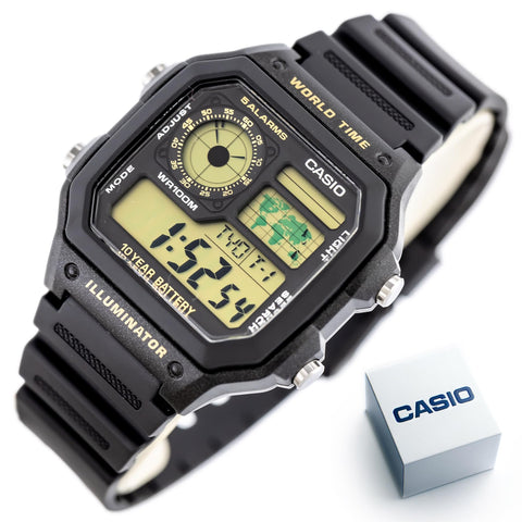 CASIO AE-1200WH-1BV Quartz Digital Watch