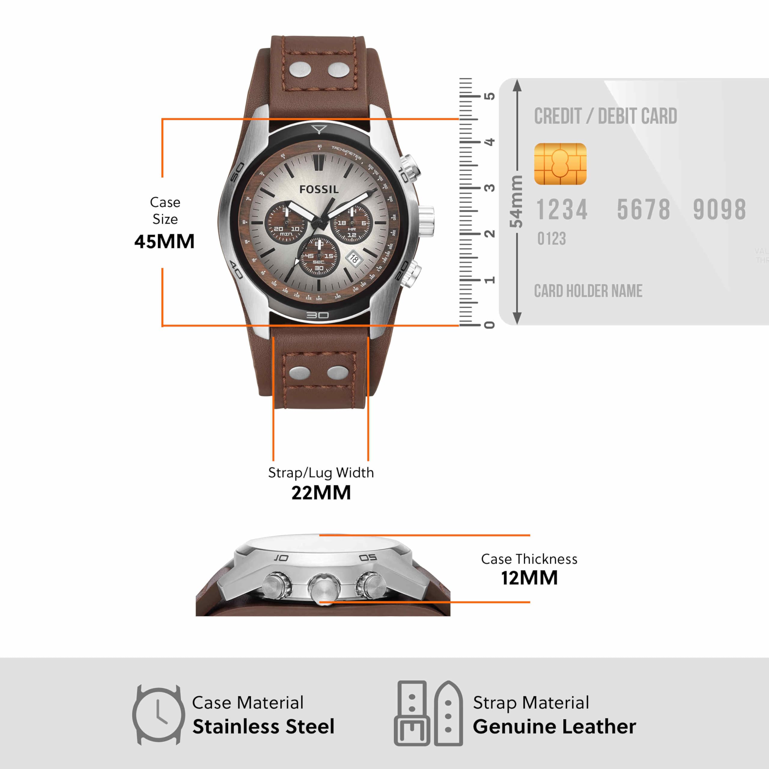 FOSSIL CH2891 WATCH