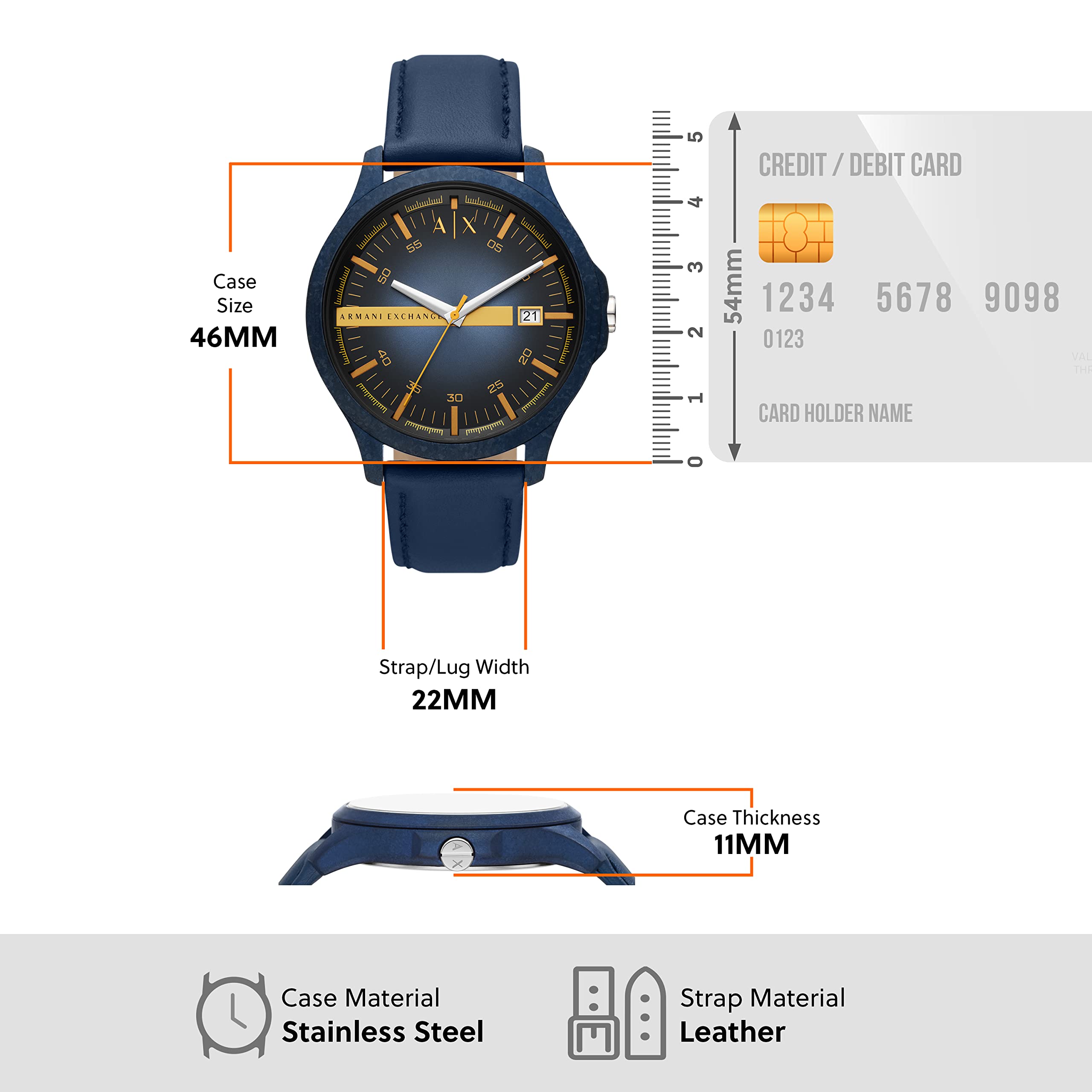 ARMANI EXCHANGE AX2442 WATCH