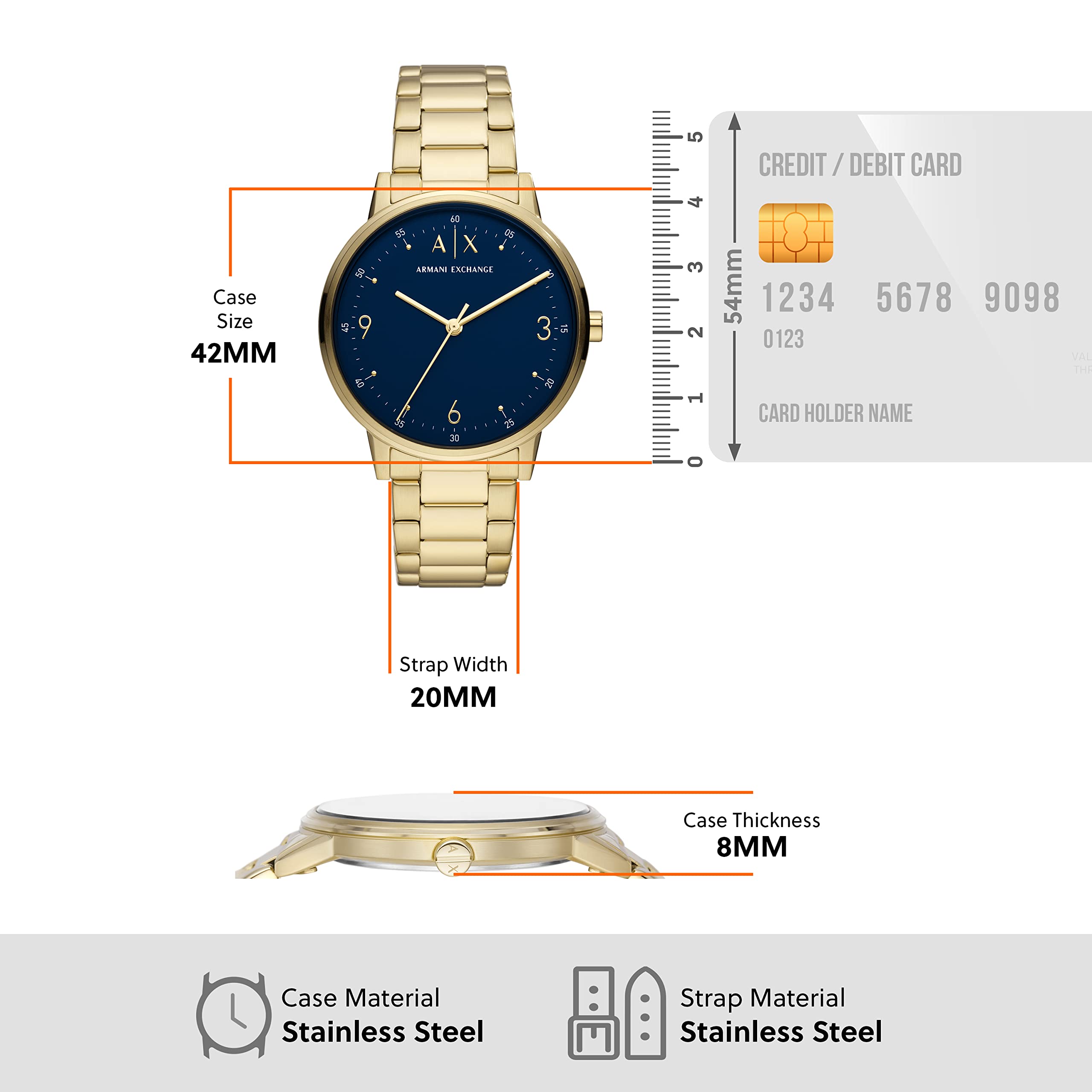 ARMANI EXCHANGE AX2749 WATCH