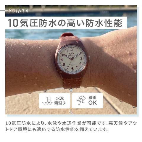 CITIZEN Q&Q E11A-001VK Solar Quartz Watch