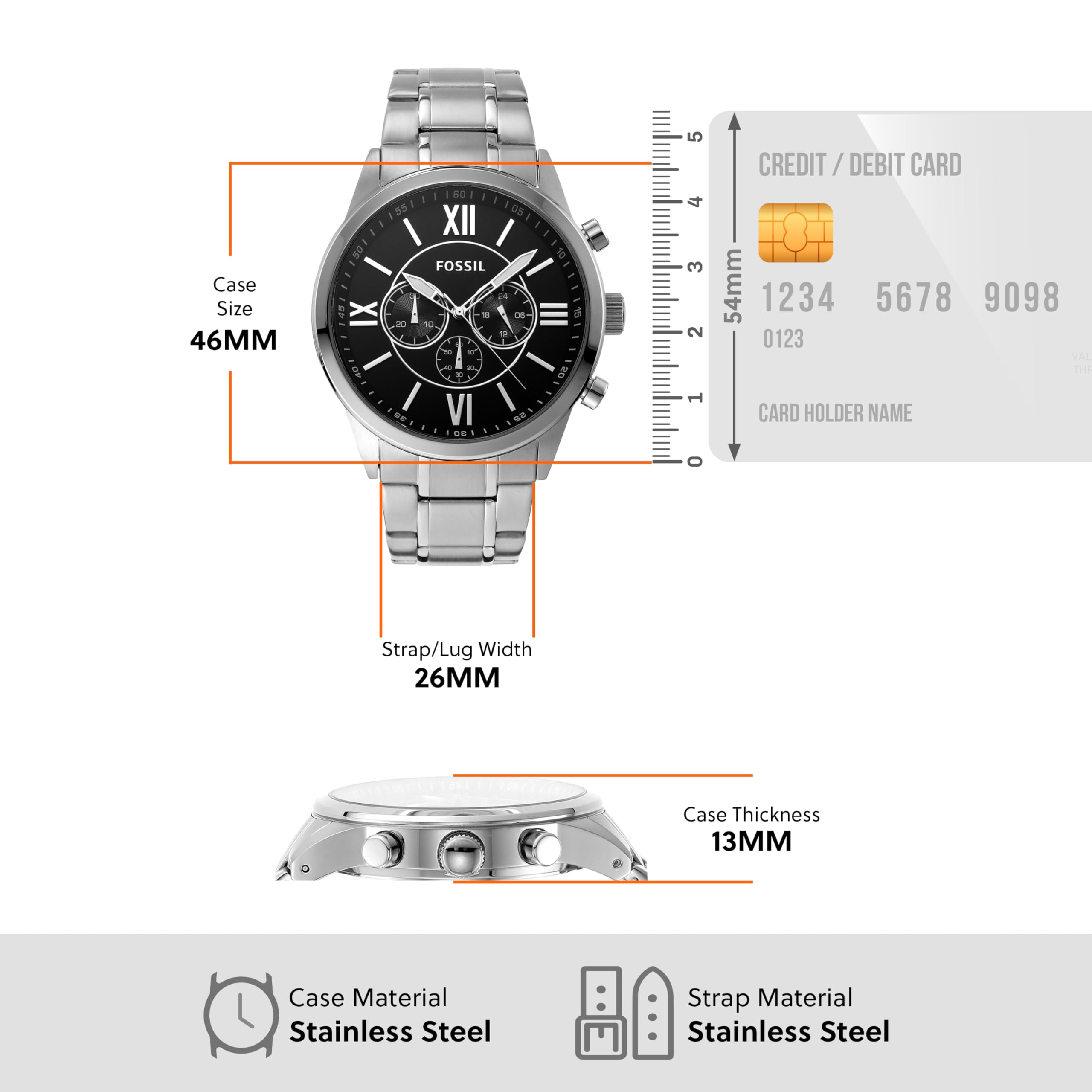 FOSSIL BQ1125IE WATCH