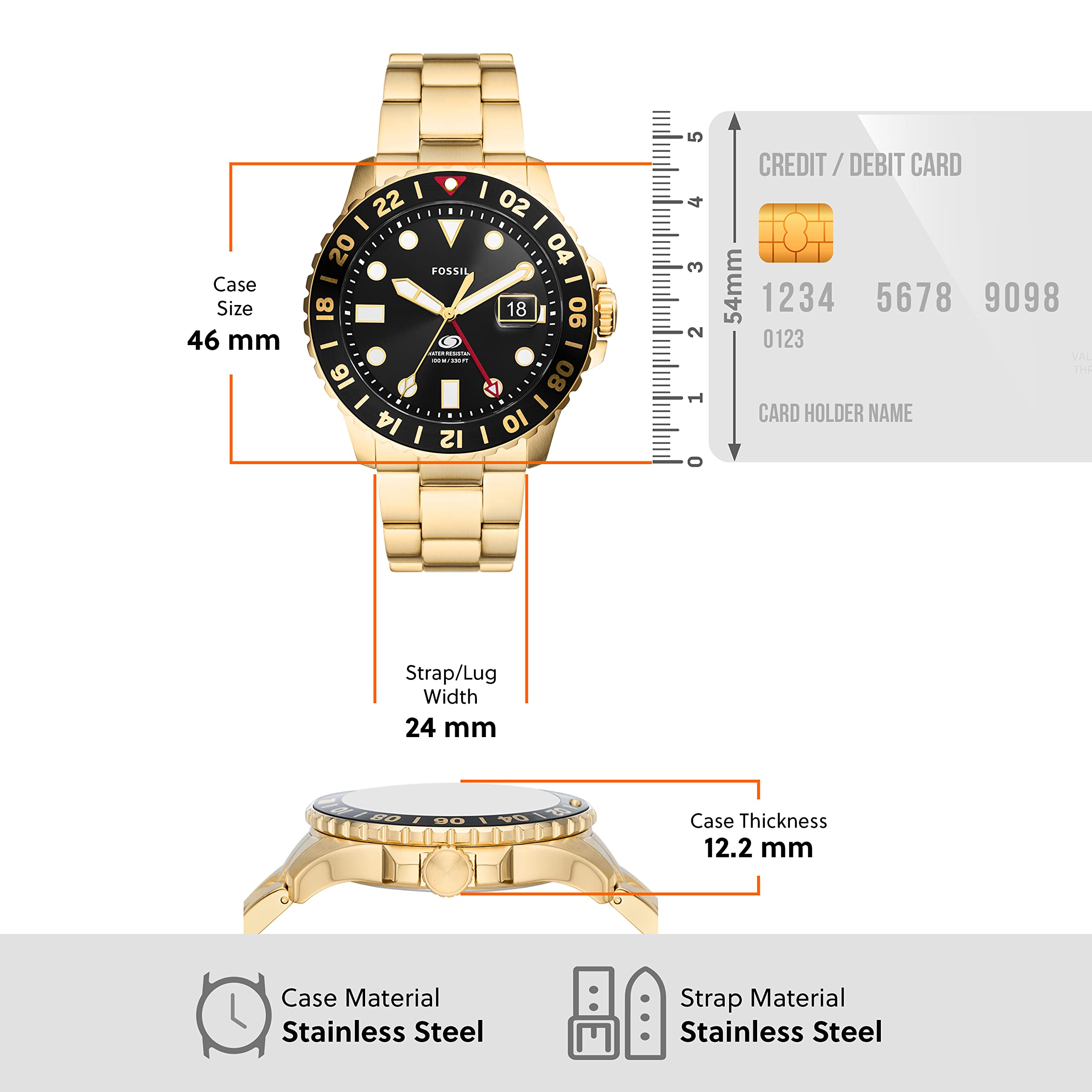 FOSSIL FS5990 WATCH