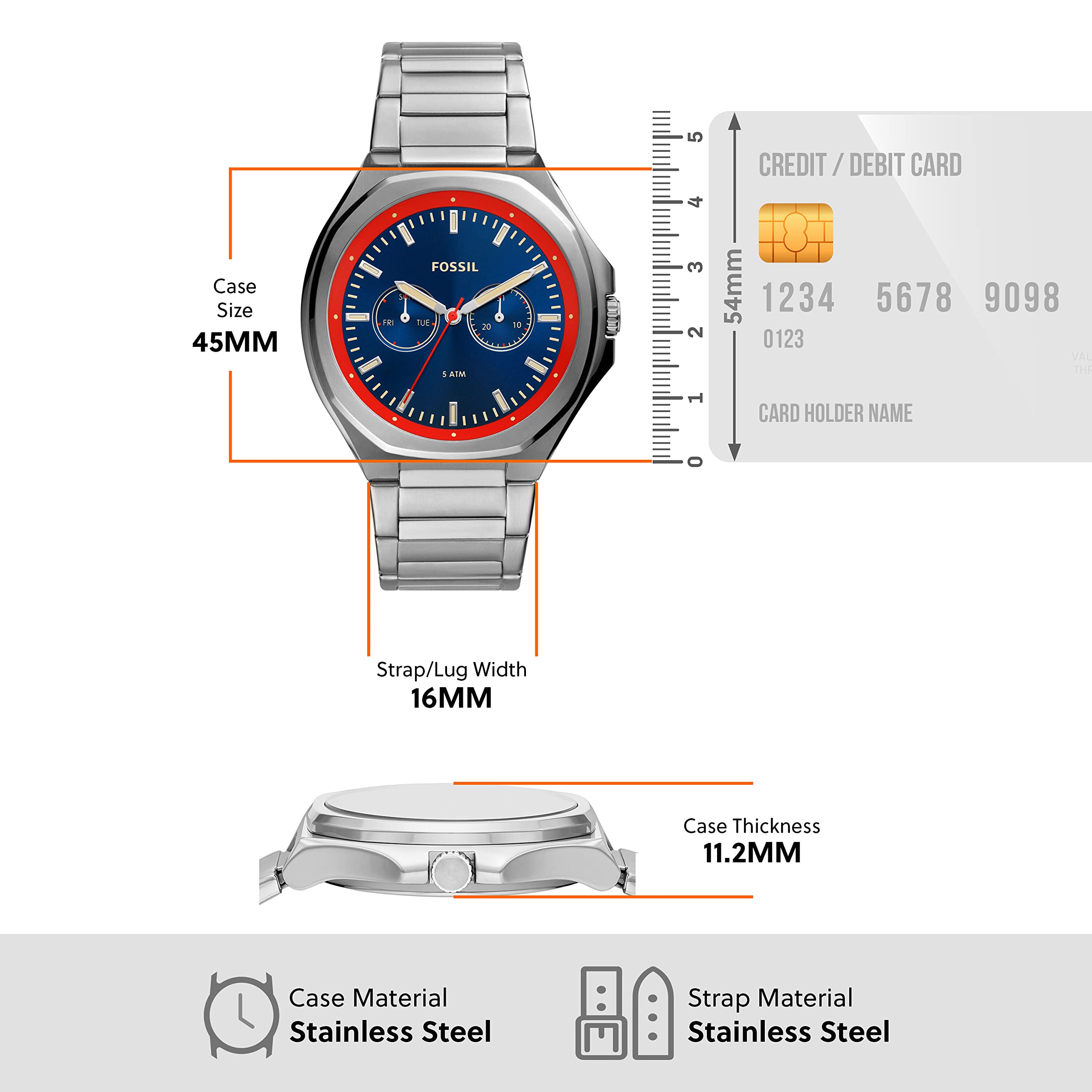 FOSSIL BQ2774 WATCH