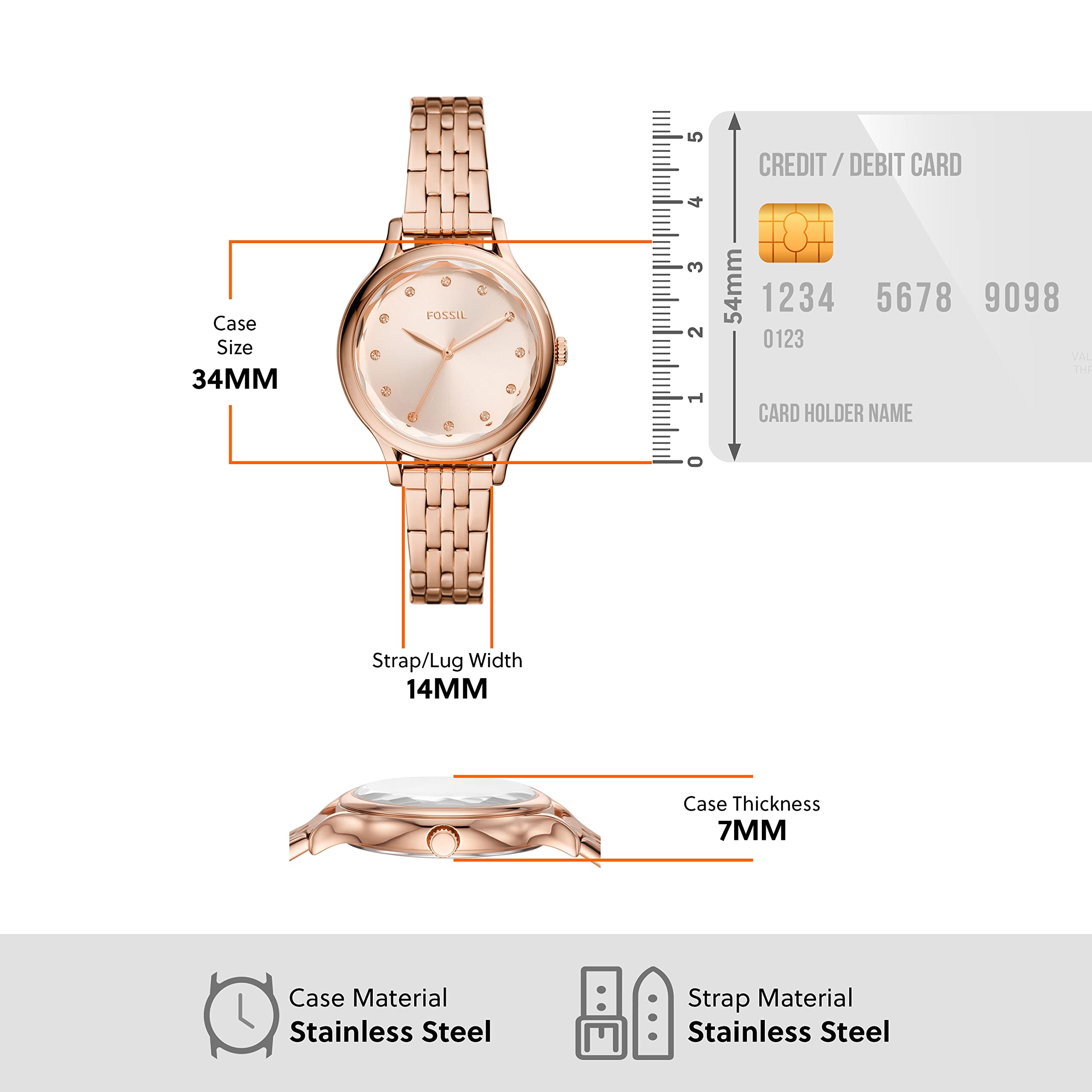 FOSSIL BQ3862 WATCH