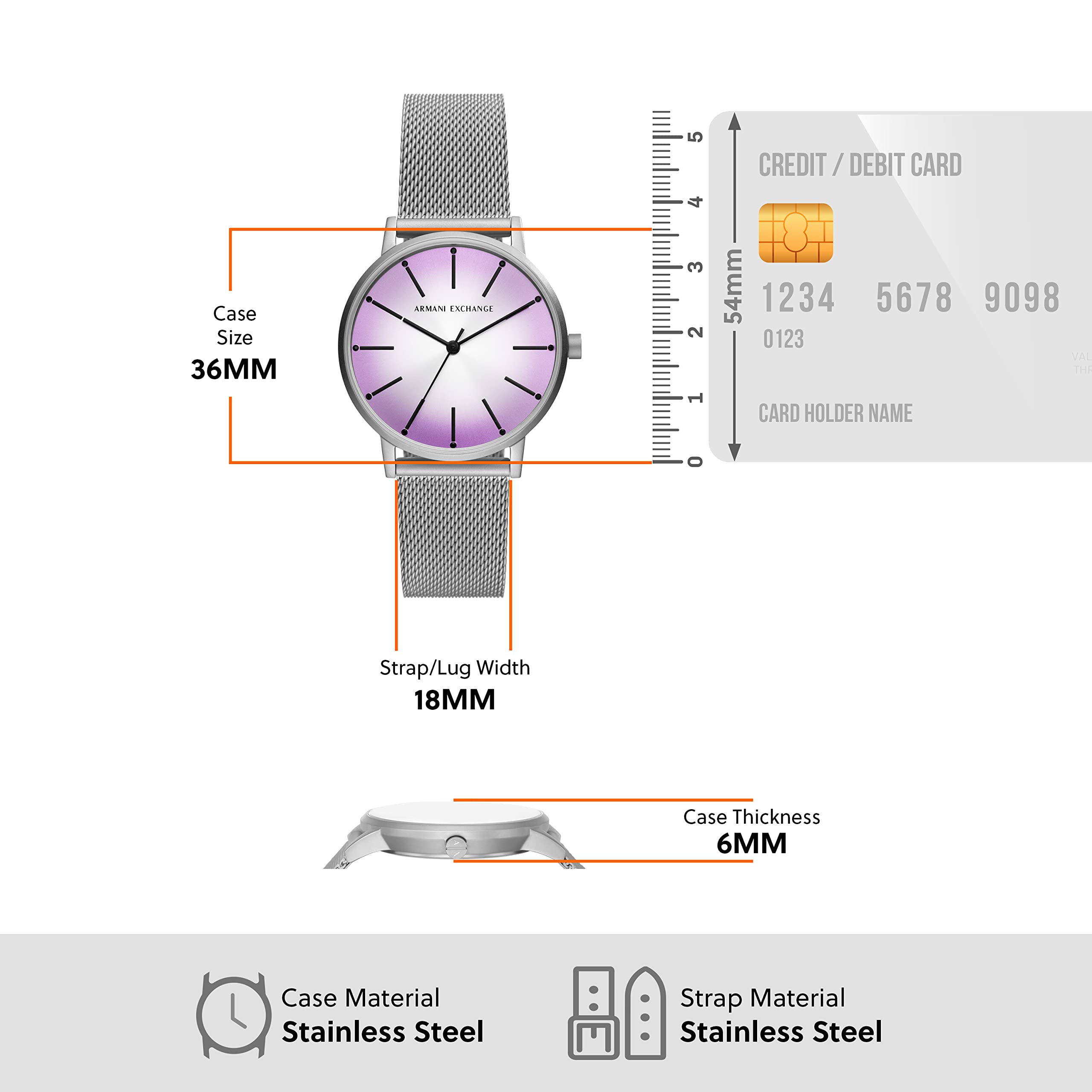 ARMANI EXCHANGE AX5582 WATCH