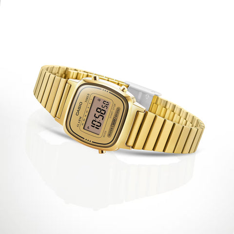 CASIO LA670WGA-9DF Standard Digital World Time Watch