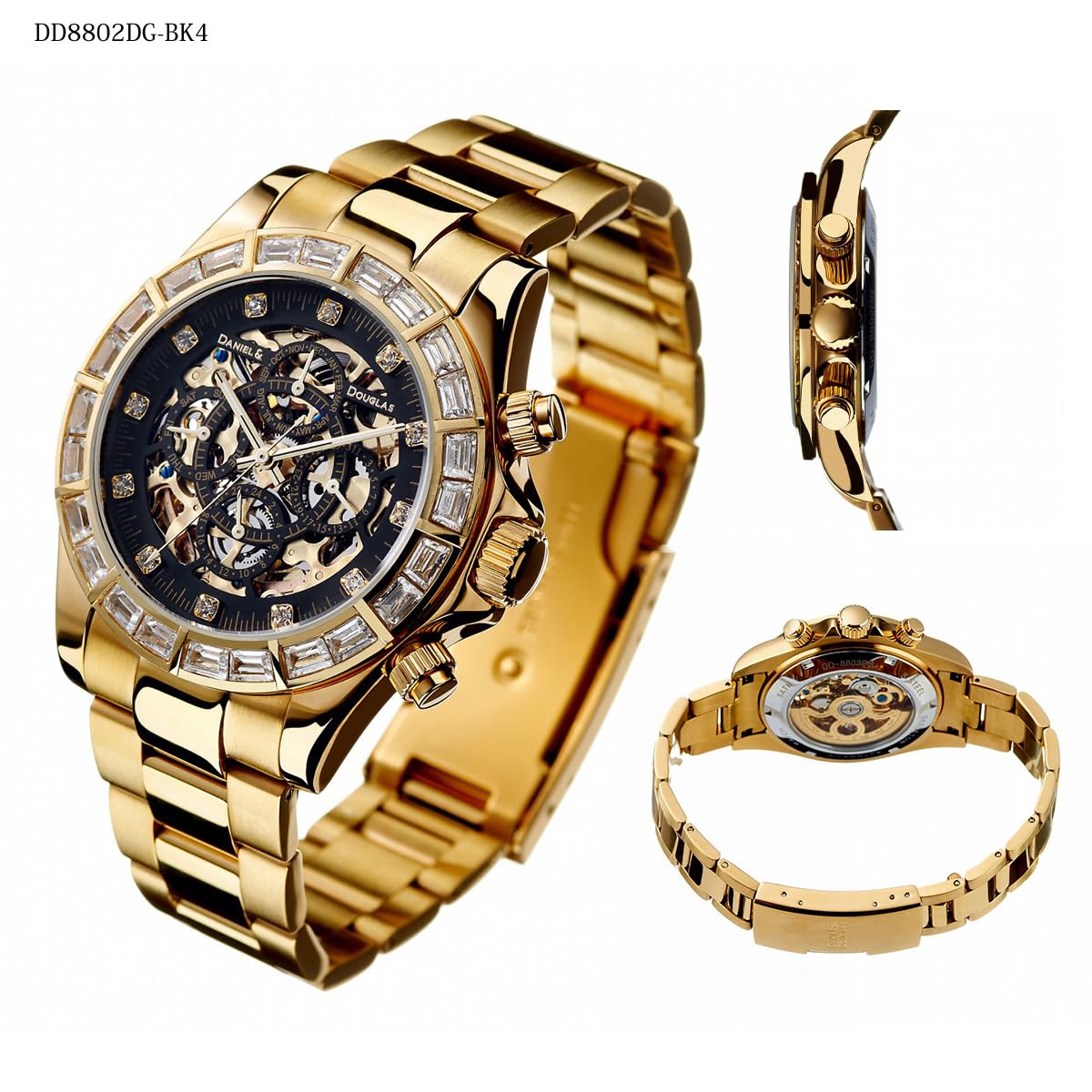 DANIEL AND DOUGLAS DD8802DG-BK4 WATCH