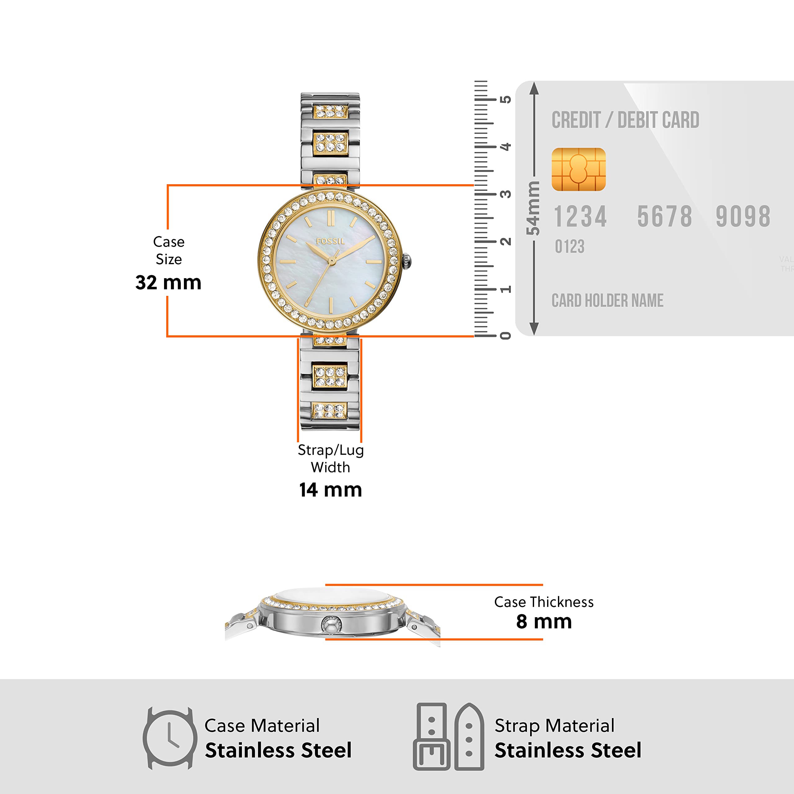 FOSSIL BQ3884 WATCH