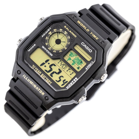 CASIO AE-1200WH-1BV WATCH