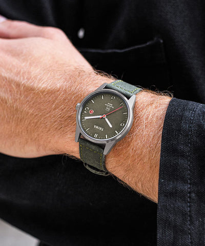 TRIWA TIME FOR PEACE HUMANIUM 39 HU39GR-CL080912 Watch