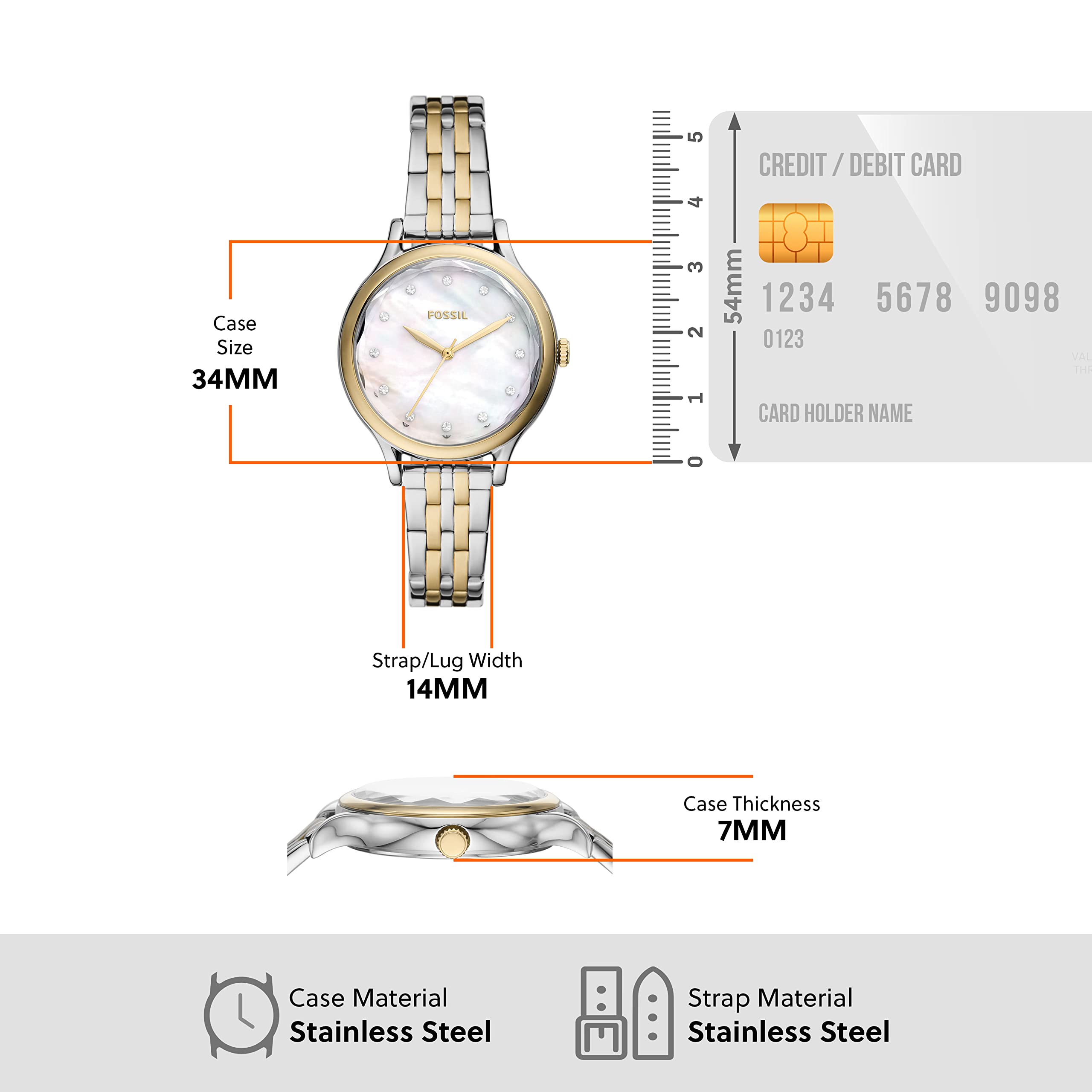 FOSSIL BQ3864 WATCH