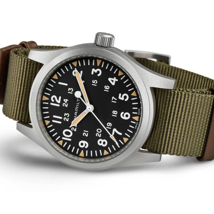 Hamilton H69529933 Watch - Khaki Field Mechanical 42mm (Image 3)