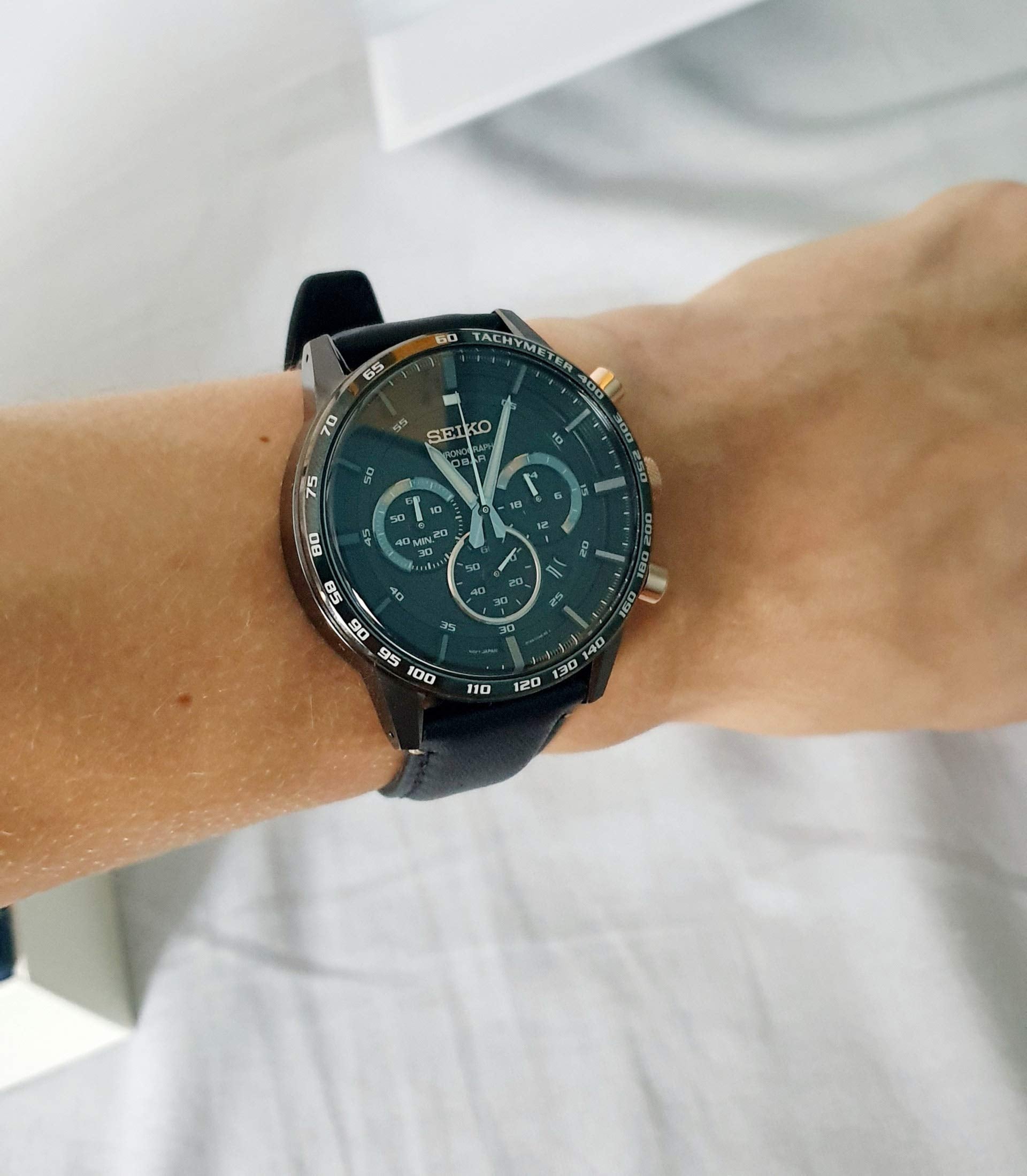 SEIKO SSB361P1 WATCH