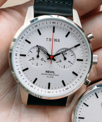 TRIWA Nevil NEST134-CL110112P Chronograph White Watch