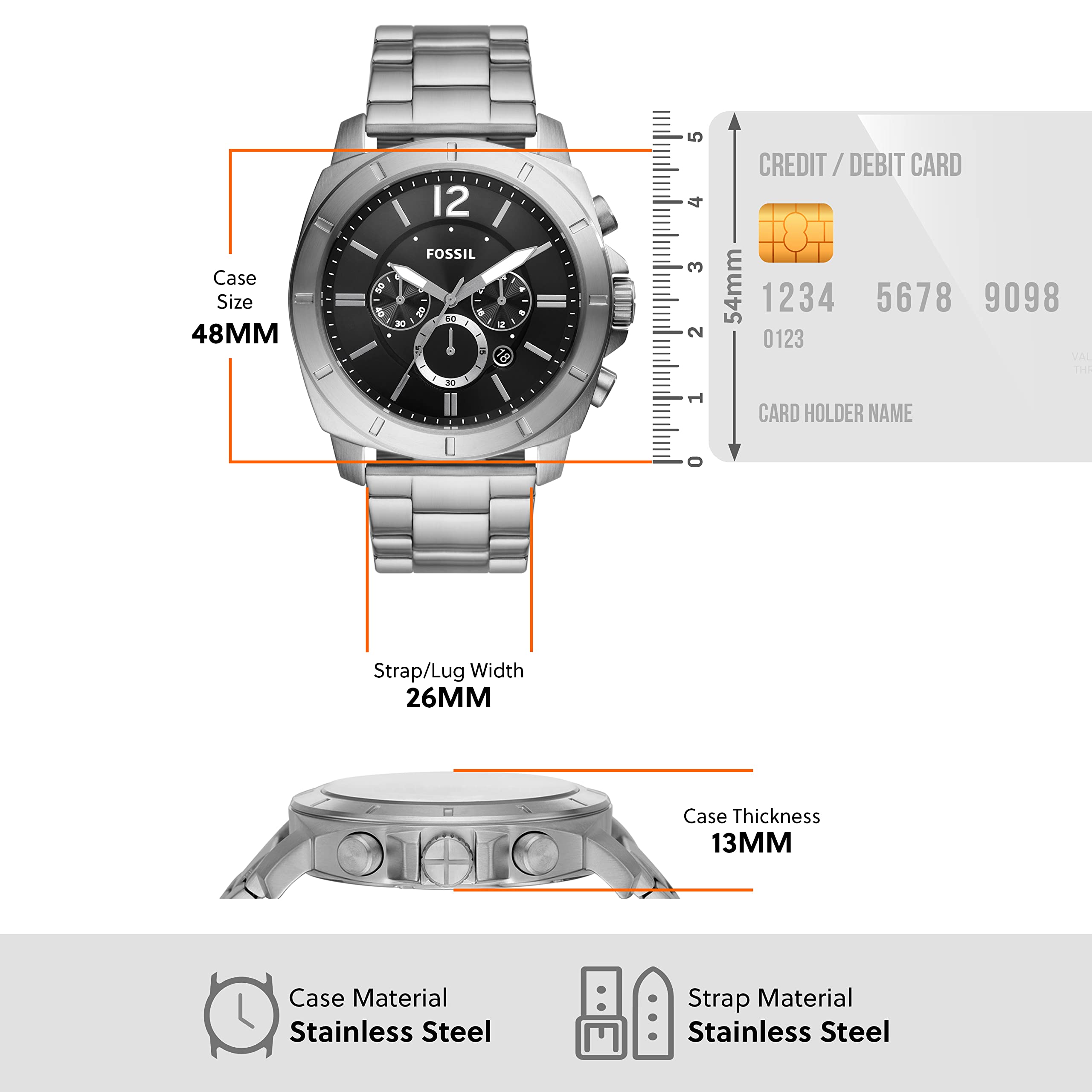 FOSSIL BQ2757 WATCH